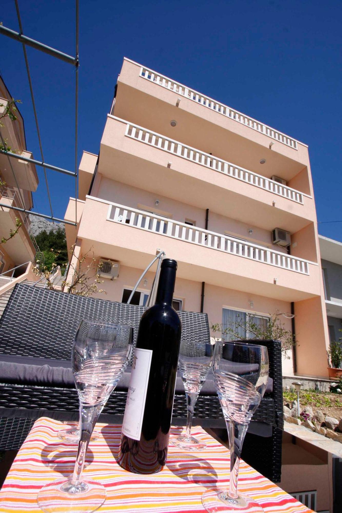 Apartments Rasic Makarska Exteriör bild